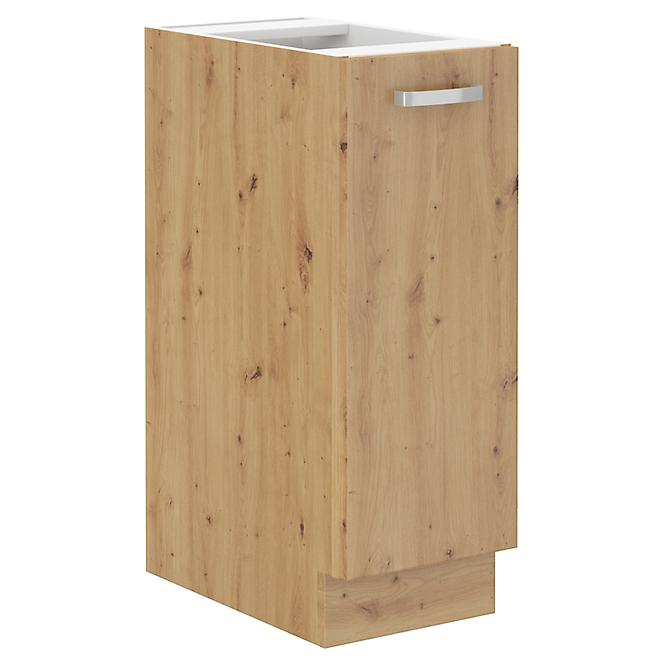 Küchenzeile Artisan Weißer Glanz 30d Cargo Bb