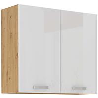 Küchenzeile Artisan Weißer Glanz 80g-72 2f