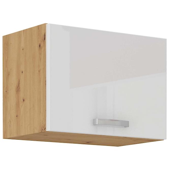 Küchenzeile Artisan Weißer Glanz 50gu-36 1f