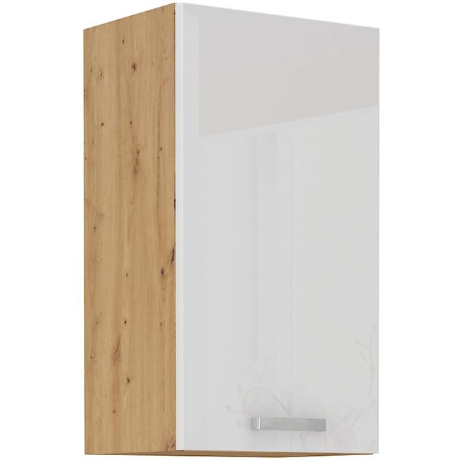 Küchenzeile Artisan Weißer Glanz 40g-72 1f