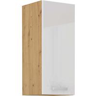 Küchenzeile Artisan Weißer Glanz 30g-72 1f