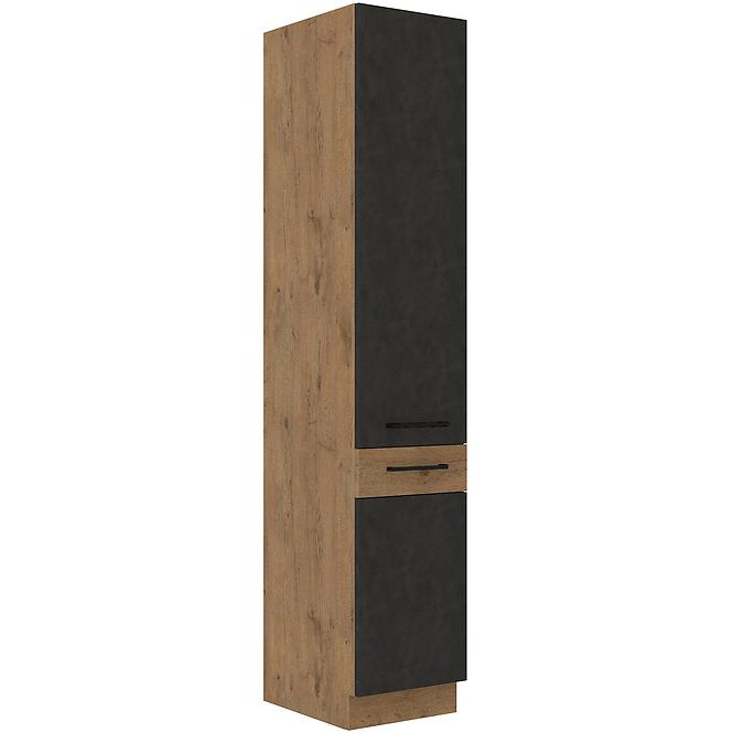 Küchenzeile Vigo Graphit Mat 40dk-210 2f