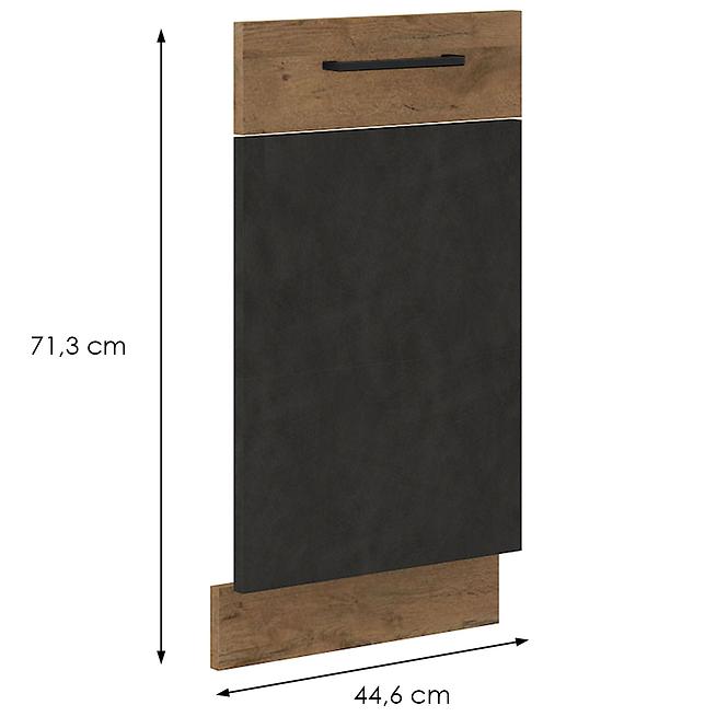 Vigo Graphit Maat Türen für Einbauspülmaschine 713x446