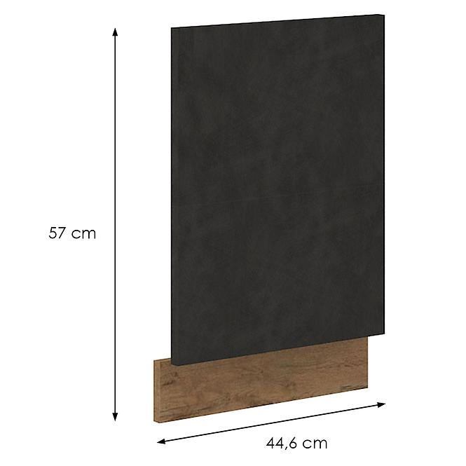 Vigo Graphit Maat Türen für Einbauspülmaschine 570x446