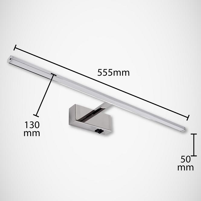 Außenleuchte Kanarya-12 chrome 4200K 03576 