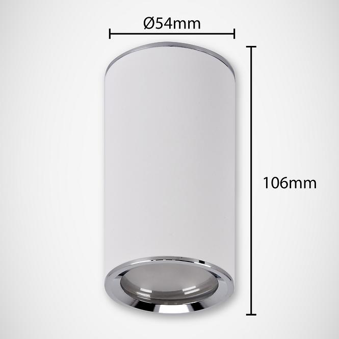 Lampe Megan DWL GU10 white03657 K1