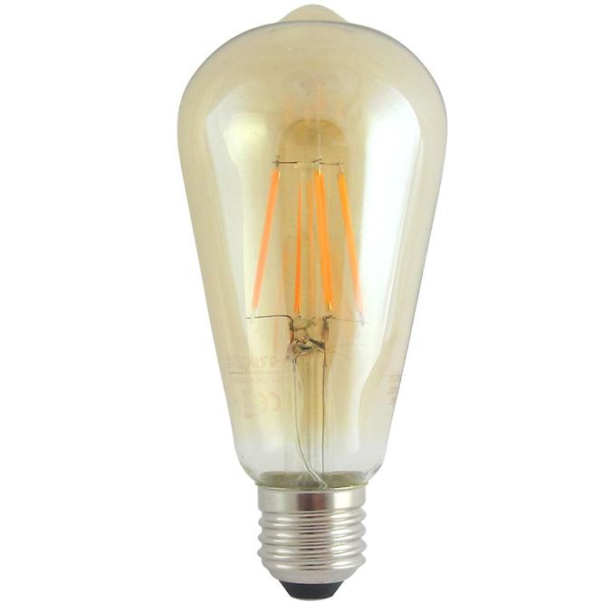 59BZ ŻARÓWKA LED 8W E27 GOLD DECOR FILAMENT ST64 1600K