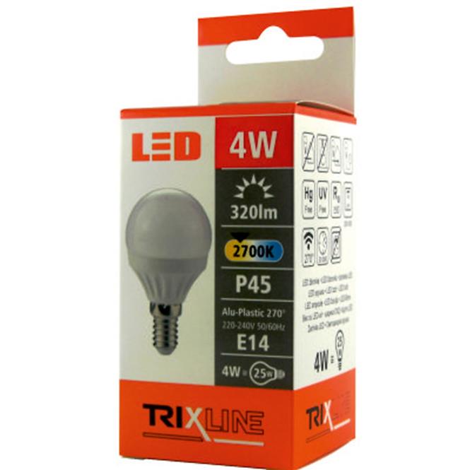 59BZ ŻARÓWKA BC 4W TR LED E14 P45 320LM 2700K PLASTIC