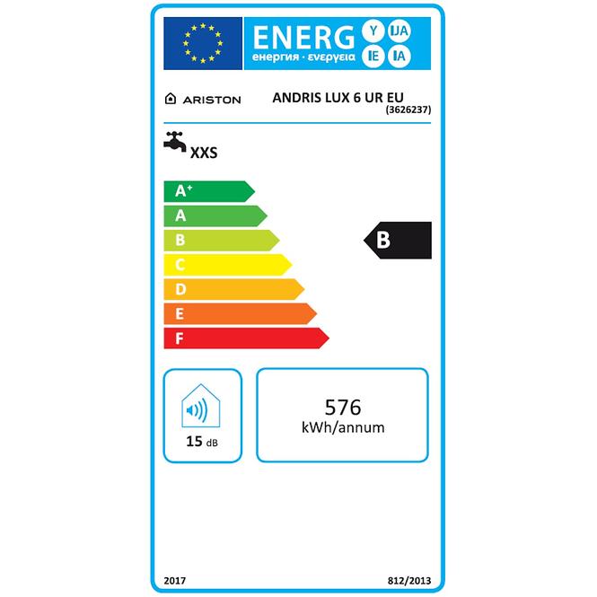 Durchlauferhitzer Andris Lux 6 UR EU