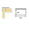 Treppenprofil schmal LSW  LSW 10X25 1,0 C23 Gold,3