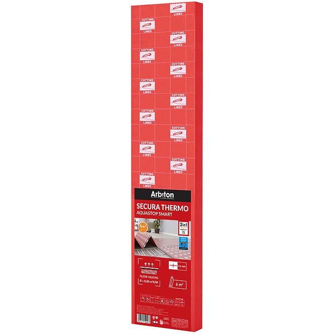 Parkettunterlage Secura Thermo Aquastop 1,6mm 6m2
