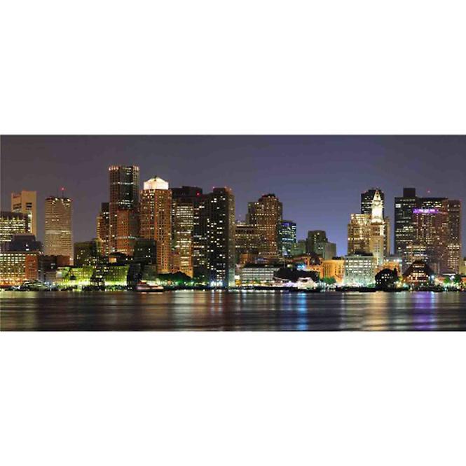 Dekorfliese Glas Boston in der Nacht  20/50