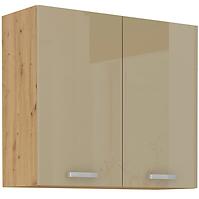 Küchenzeile Artisan Cappuccino Glanz 80g-72 2f