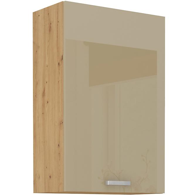Küchenzeile Artisan Cappuccino Glanz 60g-90 1f
