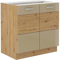 Küchenzeile Artisan Cappuccino 80d 2f Bb