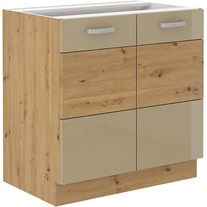 Küchenzeile Artisan Cappuccino 80d 2f Bb