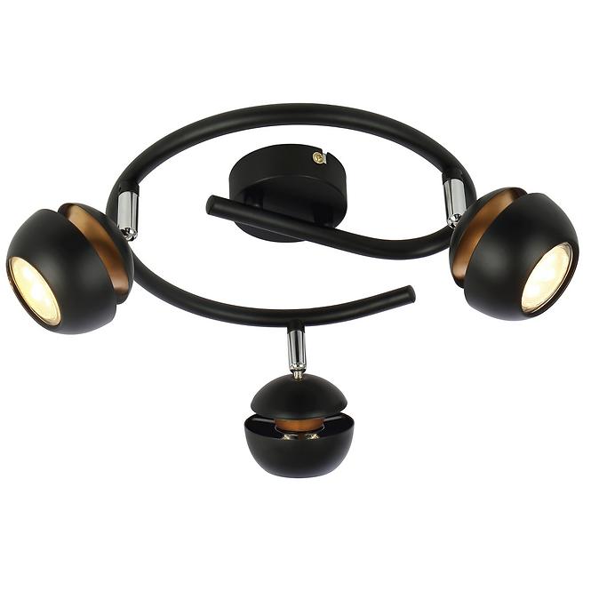 Lampe BONI 98-66596 GU10 LED CERNA SP3