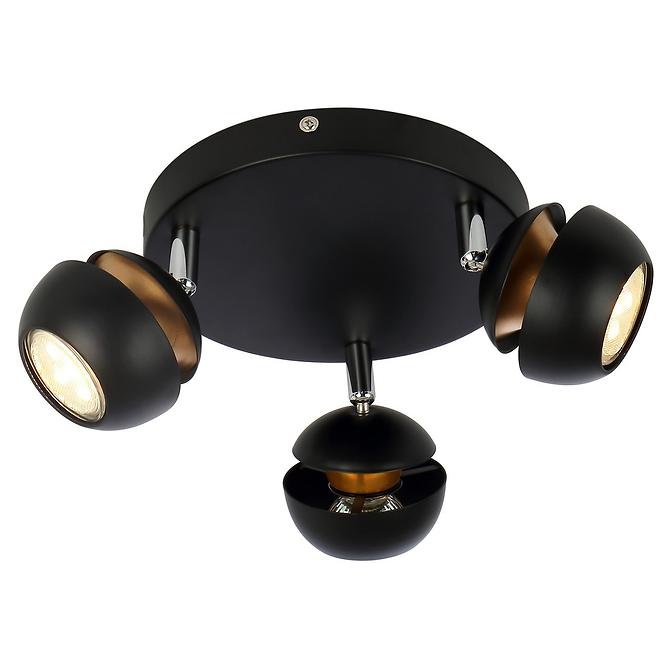 Lampe BONI 98-66602 GU10 LED CERNA PL3