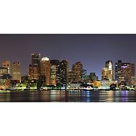 Dekorfliese Glas Boston in der Nacht 30/60