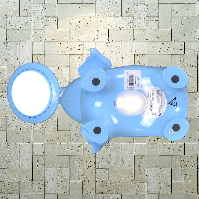 Tischlampe Elefant K-BL1603 Blau LB1