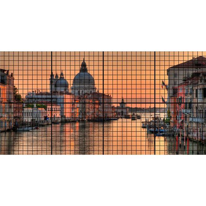 Dekorfliese Glas Leiste Mosaik- Venedig 1 120/60