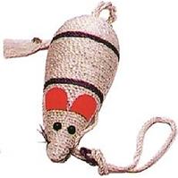 Kratzgegenstand Maus  sisal 31cm 