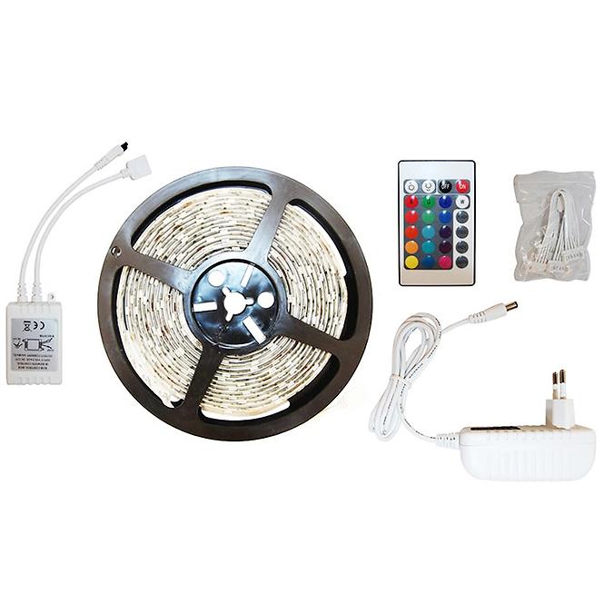 Set RGB 5m 36W 150LED IP65 EK291