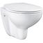 Wandtiefspülklosett Grohe Bau Ceramic Rimless 39351000
