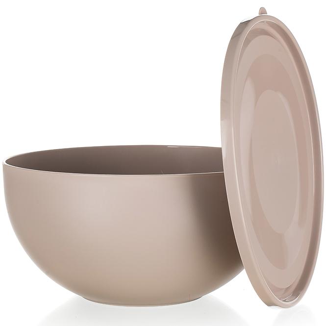 Schüssel aus Kunststoff culinaria 28cm 6l Braun