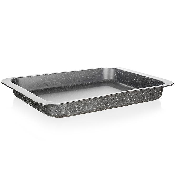 Tiefes Blech zum Backen Granite 36,5x27x4,5cm 