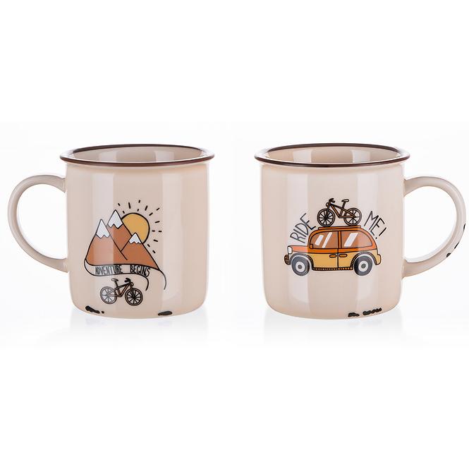 Keramik Tasse Travel 310 ml, Car