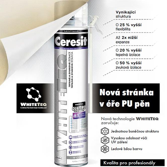 Montageschaum Ceresit whiteteq T & S Strohrohr 750 ml