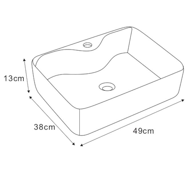 Waschbecken Paloma 49