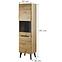 Vitrine Nordi 53cm Eiche Artisan,2