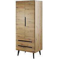 Schrank Nordi 80cm Eiche Artisan