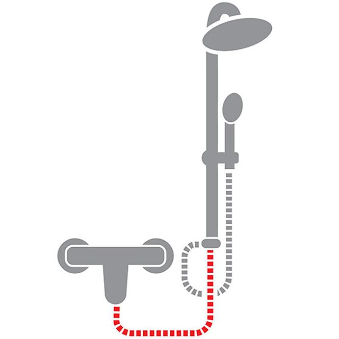 Duscheschlauch 50 cm W04 