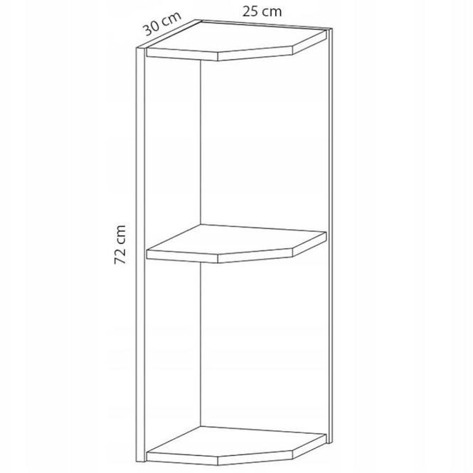 Küchenschrank Sycylia  G25pz Weiß