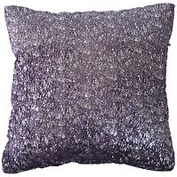 Dekorativer Polster, 45x45cm, Lila/Silber 