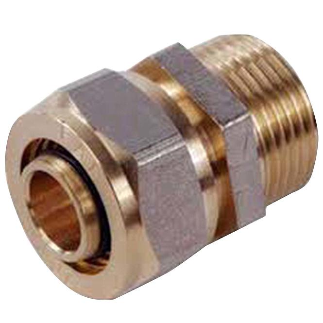 Gewinde-Reduziernippel PEX 16 x 1/2 GZ-SS