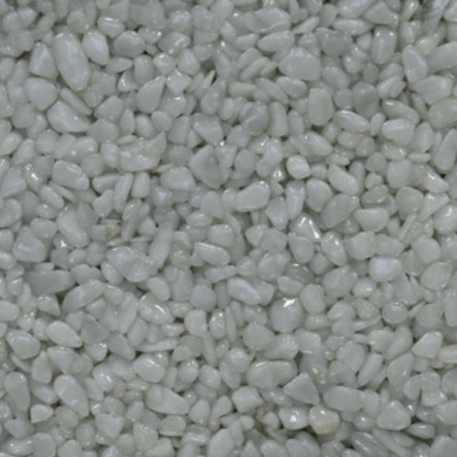 Mamor Steinchen Weiß 3-6mm 25 kg