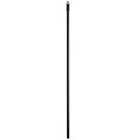 Metallaufsatz für Besen Schwarz mit Stopper 120cm