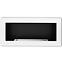 Bio Kamin 900x400 weißer Glanz