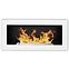 Bio Kamin 900x400 weißer Glanz,2