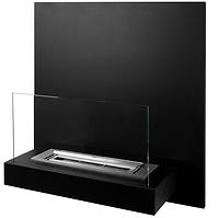 Bio Kamine board Schwarz (mit Schreibmöglichkeit der Kreide)