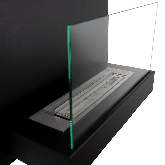 Bio Kamine board Schwarz (mit Schreibmöglichkeit der Kreide)