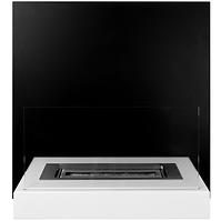 Bio Kamin board Schwarz-Weiß (mit Schreibmöglichkeit der Kreide)