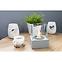 Bio Kamin freistehend Smart Grau strukturell,11