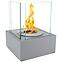 Bio Kamin freistehend Smart Grau strukturell,2