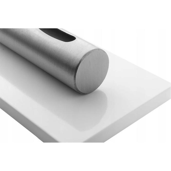 Bio Kamin freistehend Stainless weißer Glanz