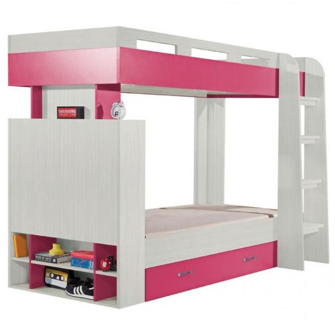 Stockbett Komi  Esche/Rosa